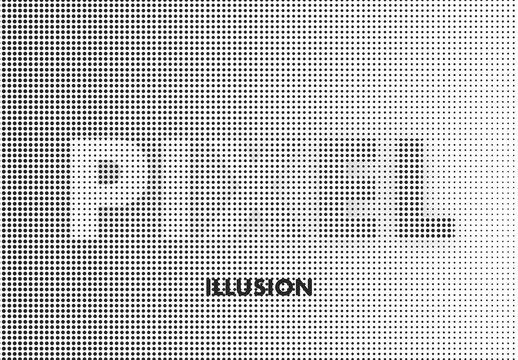 Optical Illusion Text Effect