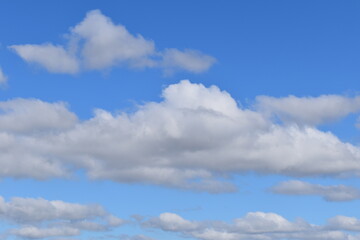 blue sky with clouds
