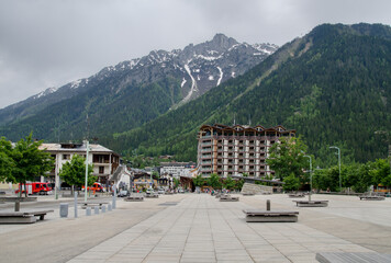 Square in Chamonix-Mont-Blanc