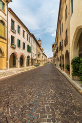The town of Conegliano in Italy