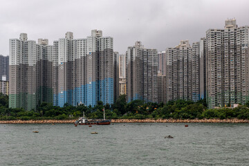Hong Kong Apartment Buildings