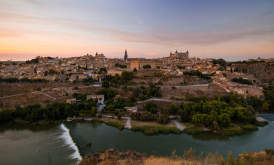 Fototapeta na wymiar Nice view of Toledo, Spain