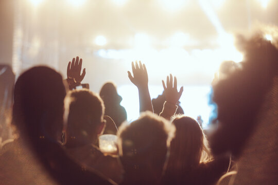 Concert crowd