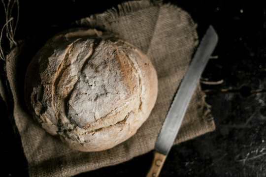 Fresh baked bread.