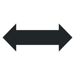 Right and left arrow icon design
