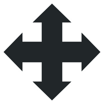 right left up down arrow icon design