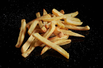 Salted Freshly Baked French Fries