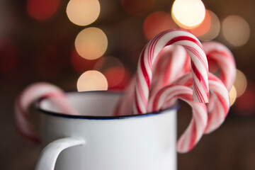 Candy Canes in a mug