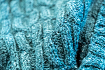 blue wool texture