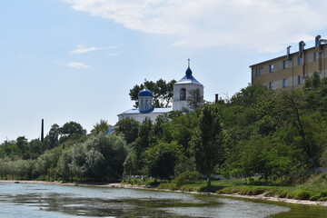 church  on the beach