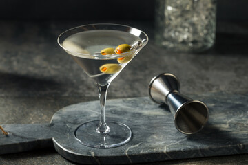 Boozy Dry Vodka Martini