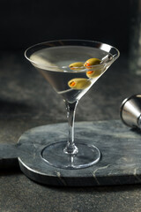 Boozy Dry Vodka Martini