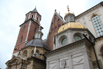 church in old poland city