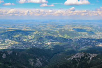 View from the top of the mountain