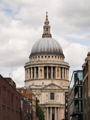 Obraz premium Dome of St. Paul's Cathedral in London