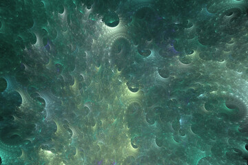 Abstract Computer generated Fractal design. A fractal is a never-ending pattern. Fractals are infinitely complex patterns that are self-similar across different scales. 2d rendering