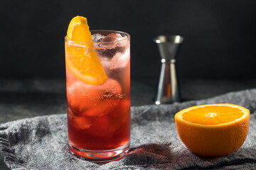 Boozy Refreshing Americano Cocktail