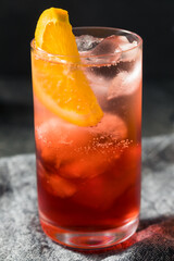 Boozy Refreshing Americano Cocktail