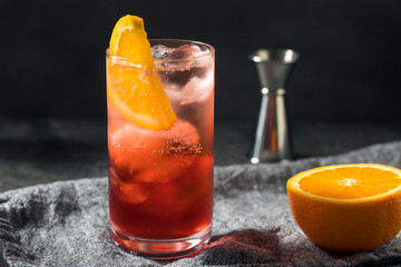 Boozy Refreshing Americano Cocktail
