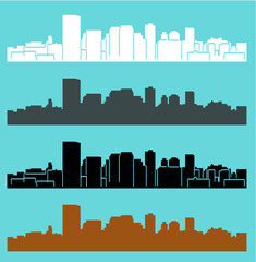 Manchester (city silhouette)