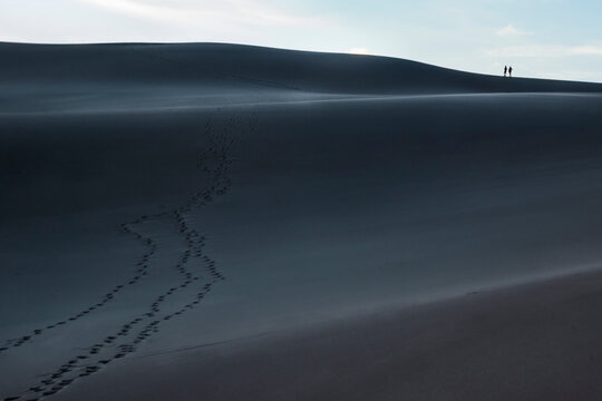 Conceptual: Couple, looking back the history in the past