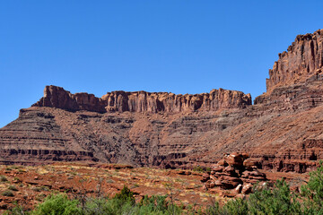 Red Rock Formations at Arches National Park