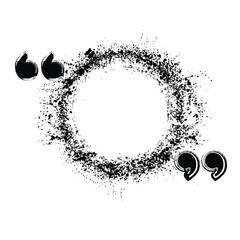 Quote Blank.Grunge Box.Border Frame. vector