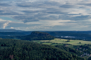 Erkundungstour durch die sächsische Schweiz an verschiedenen Orten - Sachsen/Deutschland