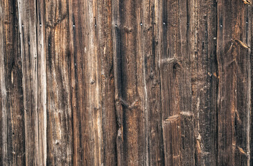 Texture of an old weathered wooden board