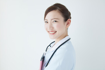笑顔の看護師ポートレート