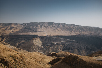Fototapeta na wymiar Panorama in Jordan