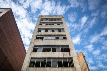 abandoned building, Poblenou, Barcelona, Spain