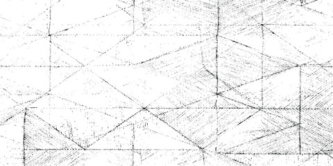 Obraz premium Rough texture. Broken plaster wall effect. Grunge worn damask pattern design. Distressed fabric texture. Overlay texture design. Vector illustration. Eps10.