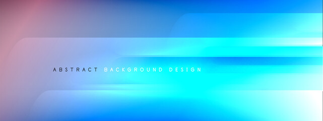 Motion concept neon shiny lines on liquid color gradients abstract backgrounds. Dynamic shadows and lights templates for text