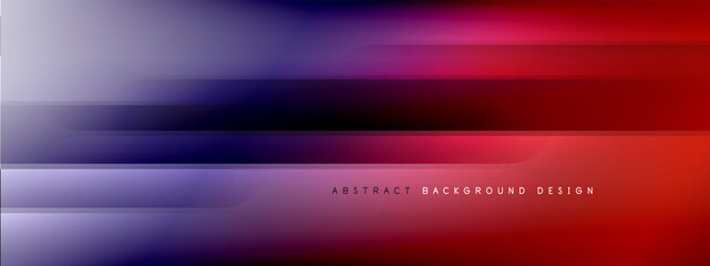Motion concept neon shiny lines on liquid color gradients abstract backgrounds. Dynamic shadows and lights templates for text