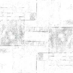 Rough black and white texture vector. Distressed overlay texture. Grunge background. Abstract textured effect. Vector Illustration. Black isolated on white background. EPS10