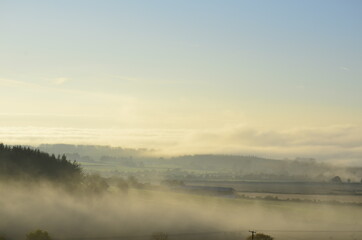 Obraz na płótnie Canvas morning mist 