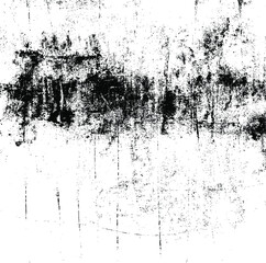 Rough black and white texture vector. Distressed overlay texture. Grunge background. Abstract textured effect. Vector Illustration. Black isolated on white background. EPS10