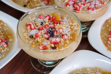 Traditional Turkish Dessert is Asure 
