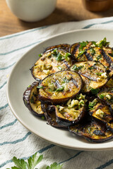 Organic Roasted Grilled Eggplant