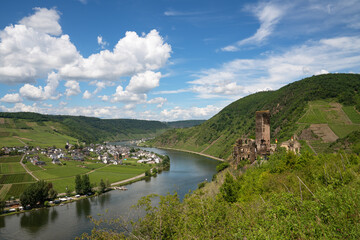 Fototapeta na wymiar Beilstein, Moselle, Germany