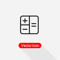 Calculator Icon Vector Illustration Eps10