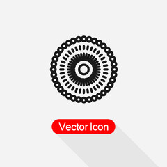 Car Wheels Icon Vector Illustration Eps10