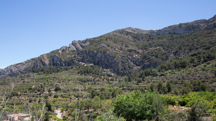 Fototapeta na wymiar Spain, village, landscape