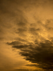 Yellow sky