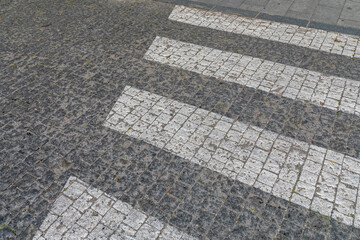 Zebra Crossing Cobblestones
