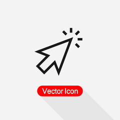 Cursor Icon Vector Illustration Eps10