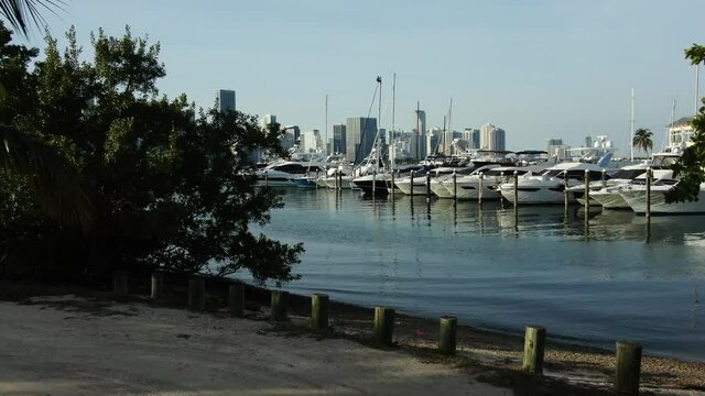 Miami Channel and Boats