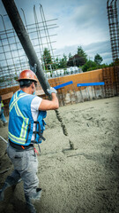 Fototapeta premium Construction Site