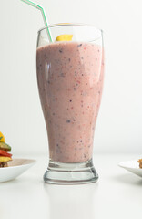 Delicious smoothies breakfast and snack 